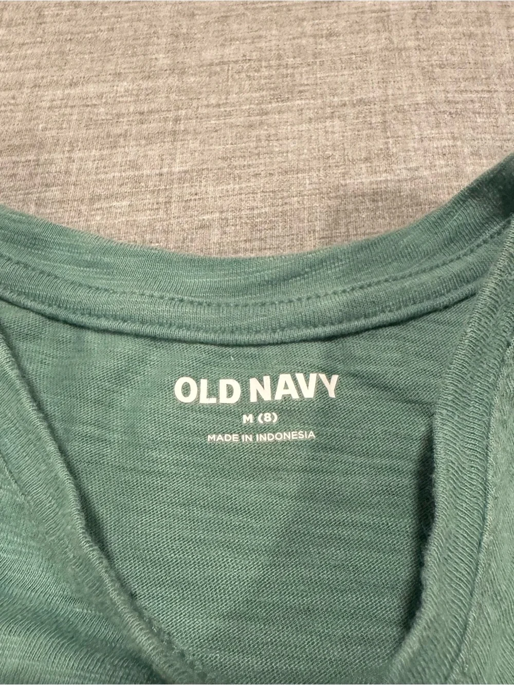 Old Navy Girls Green Sleeveless Casual Dress Size M 8 Summer Everyday Outfit